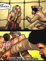 The sacrifice is ready on interracial cartoon sex chief! Make her pure with your huge cock!