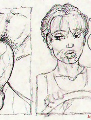 On this cartoon sex series white girl swallow big cum load