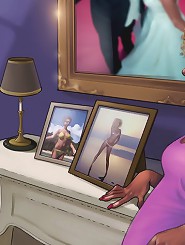 Horny white milf want to fuck big black guy interracial toons