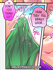 How about I rub your feet after these great anime big boobs? Does that feels good? Yeah that hits the spot!