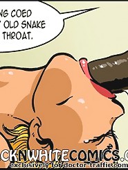 The young female ingesting my old snake down the lady's esophagus at these kinds of toon porn comic