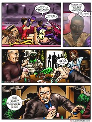 White whores for big black cock interracial cartoon porn