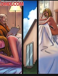 Big cartoon tits on the sex comics beach