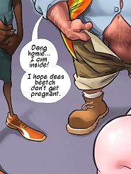 Toon sex. Darn fella, I cum within this small white twat, I hope this whore don't get expecting